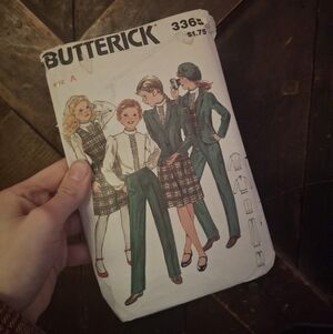 Butterick Kids Vintage Pattern